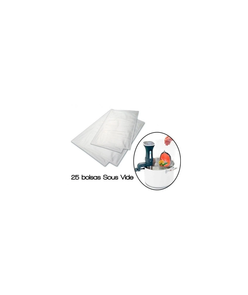 25 BOLSAS SOUS VIDE 24X36CM LACOR 69455 1 25 BOLSAS SOUS VIDE 24X36CM LACOR 69455