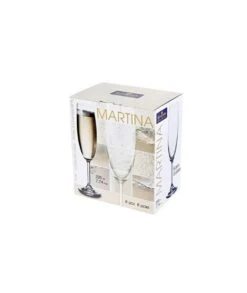 6 COPAS CAVA BOHEMIA MARTINA 590ML