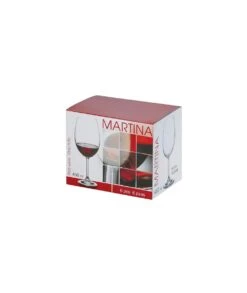 6 COPAS FIORA MARTINA 450ML BOHEMIA