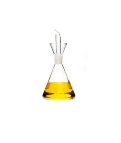 ACEITERA CRISTAL ANTIGOTEO CÓNICA 250ML IMF 4804