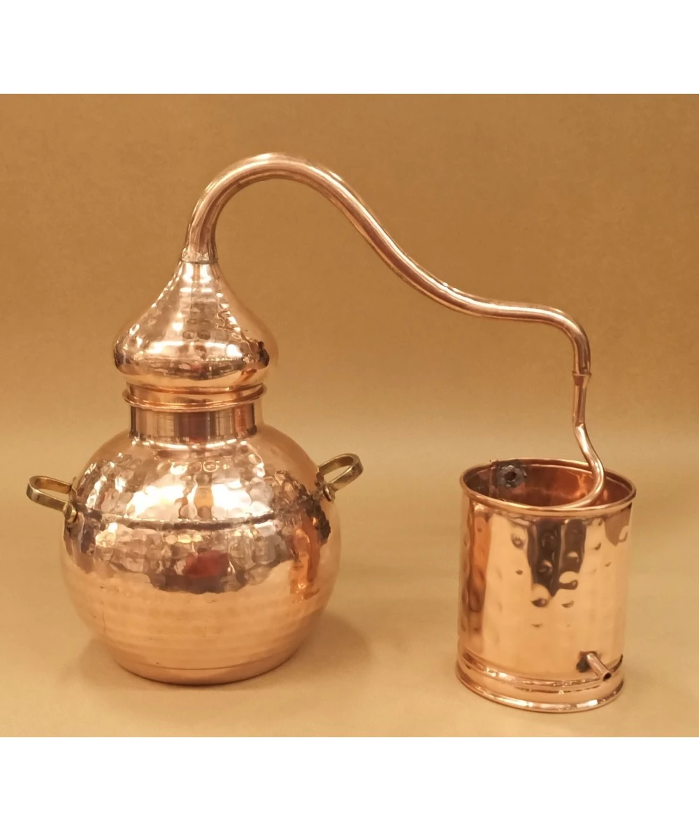 ALAMBIQUE DE COBRE 0,25 LITROS 1 ALAMBIQUE DE COBRE 0,25 LITROS