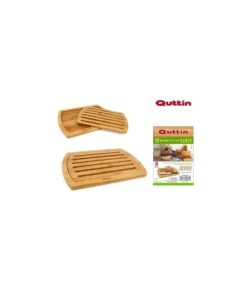 BANDEJA CORTAR PAN BAMBÚ QUTTIN BQ01018668068