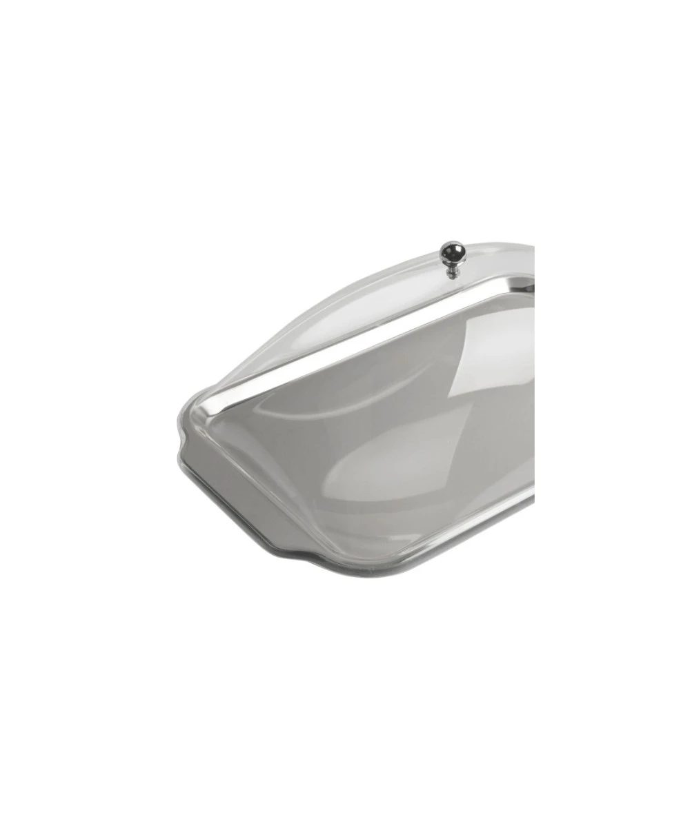 BANDEJA INOX CON CÚPULA 43X27 CM INOXIBAR 07010 3 BANDEJA INOX CON CÚPULA 43X27 CM INOXIBAR 07010 - Imagen 3