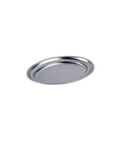 BANDEJA OVAL ACERO INOX 30 CM INOXIBAR 59072