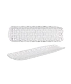 BANDEJA RECTANGULAR CRISTAL TIBET 30X8,5X2 CM