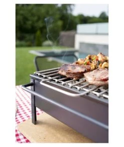 BARBACOA SOBREMESA 30x25CM SAUVIC 02906 -Bazar Casa Sole barbacoa sobremesa 30x25cm sauvic 02906 2