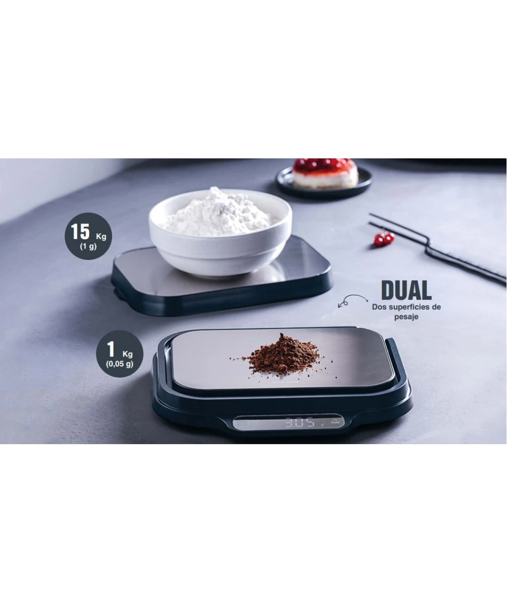 BÁSCULA DIGITAL ULTRAPRECISIÓN DOBLE LACOR 61726 1 BÁSCULA DIGITAL ULTRAPRECISIÓN DOBLE LACOR 61726