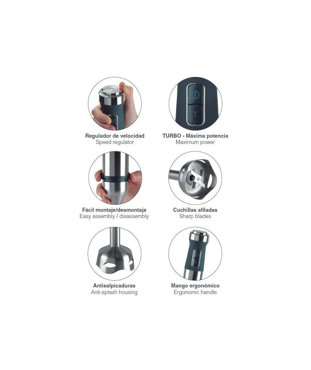 BATIDOR ELECTRICO MIX LACOR 61679 7 BATIDOR ELECTRICO MIX LACOR 61679 - Imagen 7