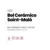 BOL CERÁMICO SAINT MALO 0,55 LITROS IBILI 688009