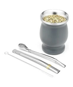 BOMBILLA MATE 250ML DOBLE PARED NERTHUS FIH 851 10 BOMBILLA MATE 250ML DOBLE PARED NERTHUS FIH 851 -Bazar Casa Sole bombilla mate 250ml doble pared nerthus fih 851 3