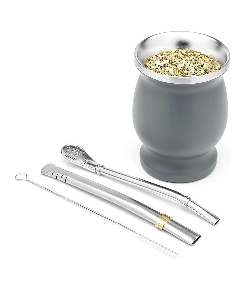 BOMBILLA MATE 250ML DOBLE PARED NERTHUS FIH 851 4 BOMBILLA MATE 250ML DOBLE PARED NERTHUS FIH 851 - Imagen 4