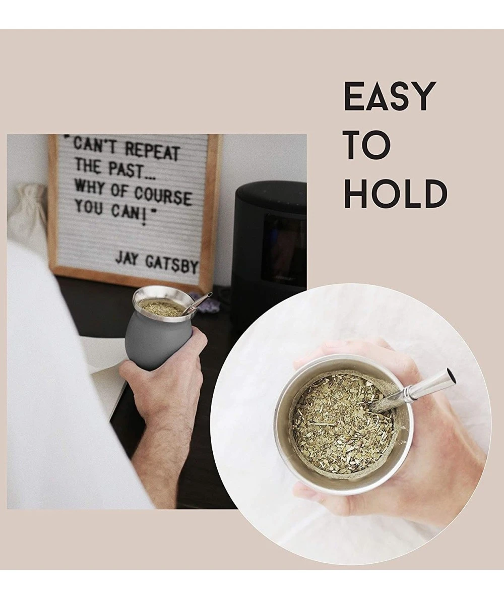 BOMBILLA MATE 250ML DOBLE PARED NERTHUS FIH 851 5 BOMBILLA MATE 250ML DOBLE PARED NERTHUS FIH 851 - Imagen 5