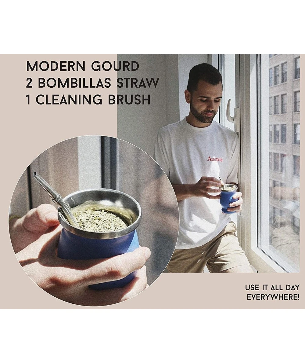 BOMBILLA MATE 250ML DOBLE PARED NERTHUS FIH 851 7 BOMBILLA MATE 250ML DOBLE PARED NERTHUS FIH 851 - Imagen 7