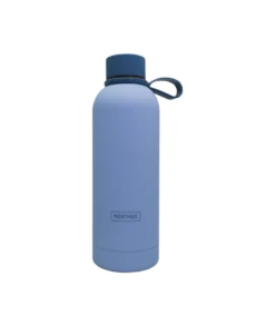 BOTELLA TÉRMICA CON TAPÓN DE ROSCA 500ML AZUL NERTHUS FIH 1413