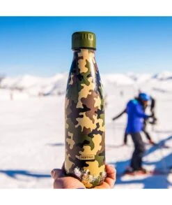BOTELLA TERMO CAMUFLAJE 500ML NERTHUS FIH 708