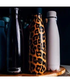 BOTELLA TERMO LEOPARDO 500ML NERTHUS FIH 705 -Bazar Casa Sole botella termo leopardo 500ml nerthus fih 705 2