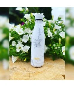 BOTELLA TERMO MARMOL BLANCO 500ML NERTHUS FIH 597