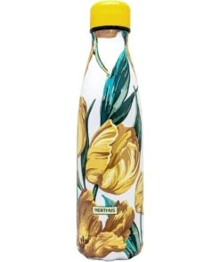 BOTELLA TERMO ROSA AMARILLA 500ML NERTHUS FIH 777