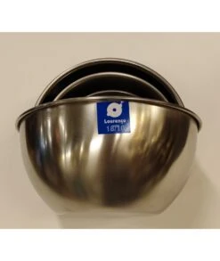 BOWL ACERO INOX 36 CM LOURENÇO 10136 -Bazar Casa Sole bowl acero inox 36 cm lourenco 10136 2