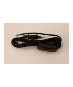 CABLE CON INTERRUPTOR NEGRO