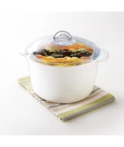 CACEROLA PYREX FLAME 1,1 LITROS 8 CACEROLA PYREX FLAME 1,1 LITROS -Bazar Casa Sole cacerola pyrex flame 11 litros 3