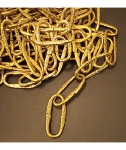 CADENA PARA LÁMPARAS LATONADA FINA