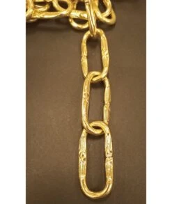 CADENA PARA LÁMPARAS ORO BRILLO LATONADA -Bazar Casa Sole cadena para lamparas oro brillo latonada 2