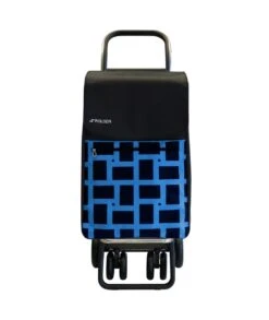 CARRO ROLSER BOX GEOMETRIK AZUL 4 RUEDAS