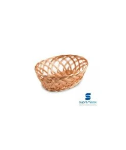 CESTA PAN OVAL RATTAN 24CM SUPREMINOX