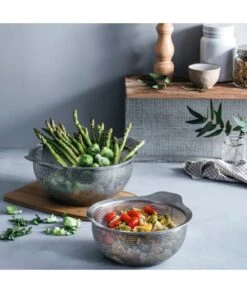 COLADOR 22 CM ACERO INOX 18/10 LACOR 62732