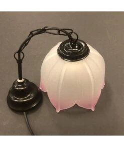 COLGANTE CENTRIFUGADA LILA FORJA NEGRA