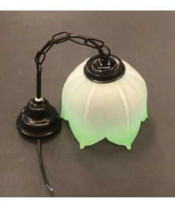 COLGANTE CENTRIFUGADA VERDE FORJA NEGRA