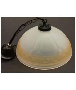 COLGANTE TIMÓN NARANJA FORJA NEGRA 30CM