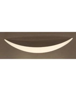 CRISTAL MEDIA LUNA 25CM APLIQUE -Bazar Casa Sole cristal media luna 25cm aplique 5