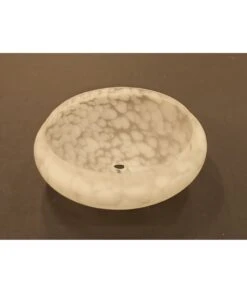 CRISTAL PLAFÓN BOINA 18 CM ALABASTRO -Bazar Casa Sole cristal plafon boina 18 cm alabastro 2