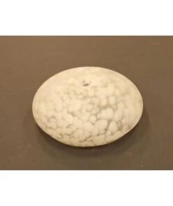 CRISTAL PLAFÓN BOINA 18 CM ALABASTRO