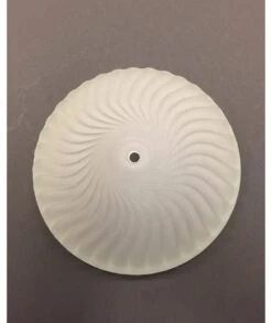 CRISTAL PLAFÓN ESPIRAL 25CM