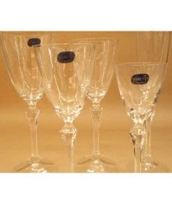 CRISTALERÍA BOHEMIA 30 PIEZAS ELISABETH LISO