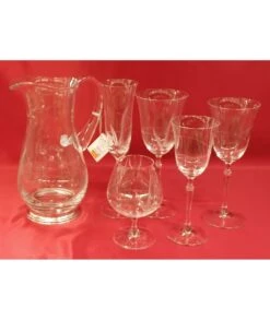 CRISTALERÍA BOHEMIA 31 PIEZAS ANGELINA BC78