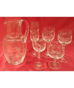 CRISTALERÍA BOHEMIA 61 PIEZAS CARINE TM3