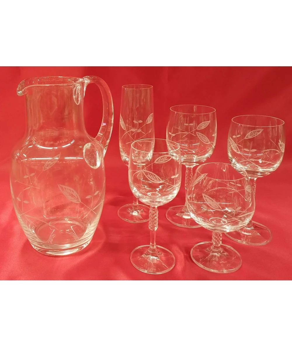 CRISTALERÍA BOHEMIA 61 PIEZAS CARINE TM3 1 CRISTALERÍA BOHEMIA 61 PIEZAS CARINE TM3