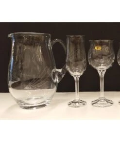 CRISTALERÍA BOHEMIA 61 PIEZAS DIANA T201 -Bazar Casa Sole cristaleria bohemia 61 piezas diana t201 2