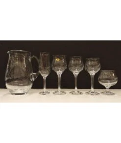 CRISTALERÍA BOHEMIA 61 PIEZAS DIANA T201 -Bazar Casa Sole cristaleria bohemia 61 piezas diana t201 4