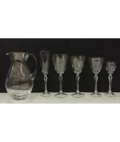 CRISTALERÍA BOHEMIA 61 PIEZAS ELISABETH LISO -Bazar Casa Sole cristaleria bohemia 61 piezas elisabeth liso 2