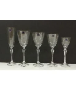 CRISTALERÍA BOHEMIA 61 PIEZAS ELISABETH LISO -Bazar Casa Sole cristaleria bohemia 61 piezas elisabeth liso 3