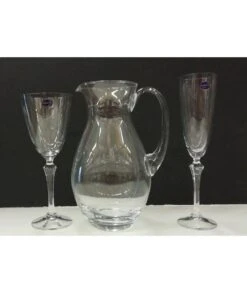 CRISTALERÍA BOHEMIA 61 PIEZAS ELISABETH LISO -Bazar Casa Sole cristaleria bohemia 61 piezas elisabeth liso 5