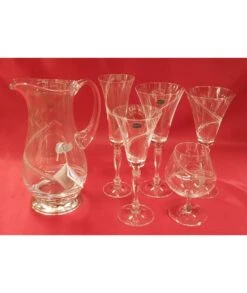 CRISTALERÍA BOHEMIA 61 PIEZAS VICTORIA B45 -Bazar Casa Sole cristaleria bohemia 61 piezas victoria b45 4