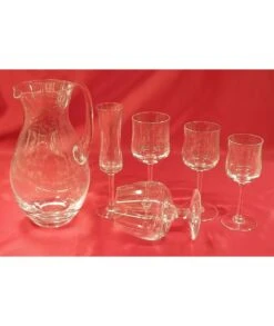 CRISTALERÍA INLASA ANTIGUA 61 PIEZAS LYNKRYSTAL