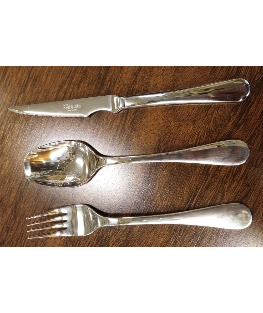 CUBERTERÍA CRUZ DE MALTA 113 PIEZAS OSLO 7000 3 CUBERTERÍA CRUZ DE MALTA 113 PIEZAS OSLO 7000 - Imagen 3