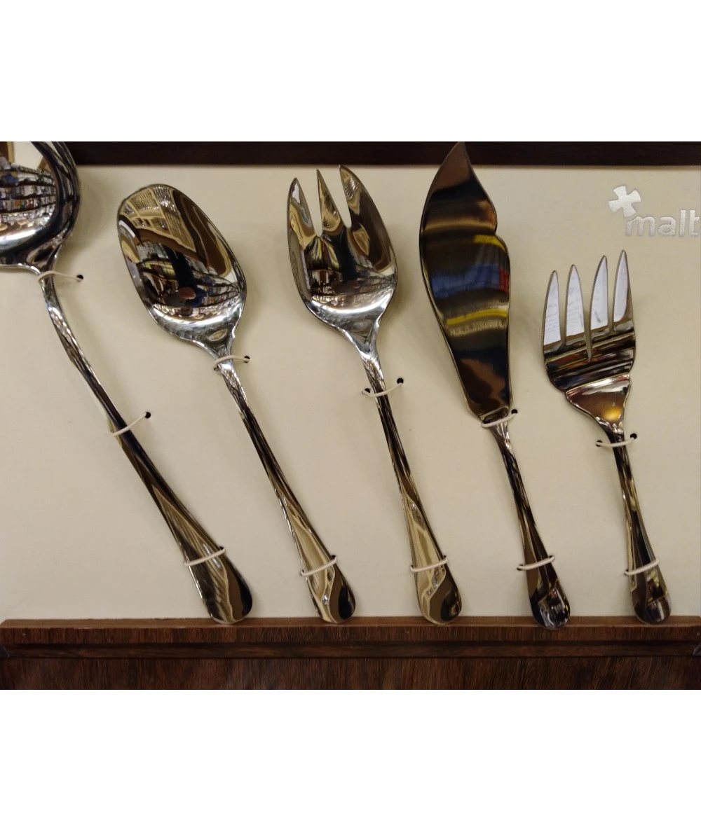 CUBERTERÍA CRUZ DE MALTA 113 PIEZAS OSLO 7000 4 CUBERTERÍA CRUZ DE MALTA 113 PIEZAS OSLO 7000 - Imagen 4